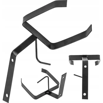 Věšák DRŽÁK NA KOSU NA ZEĎ, PEVNÝ A ODOLNÝ, UPEVNĚNÍ NA STĚNU PRO KŘOVINOŘEZ