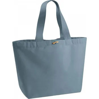 Kabelka Taška z organické bavlny EarthAware Westford Mill 29 l Barva: modrá zašedlá, Velikost: 40 x 39 x 19 cm WM855