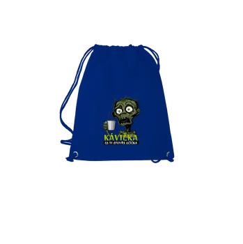 Sportovní vak Bastard Zombie kávička vak Royal Blue Mal
