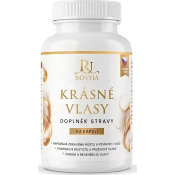 Roveja Krásné vlasy MSM biotin zinek L-cystein 60 kapslí
