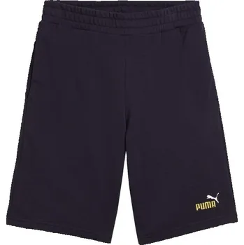 Pánské teplákové kraťasy Puma ESSENTIALS 2 COLOR NO 1 LOGO SHORTS 10 XXL Tmavě modrá, Mix