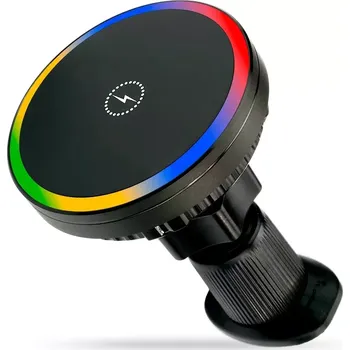 Magnetický automobilový držák s bezdrátovým nabíjením MagSafe 15 W everActive