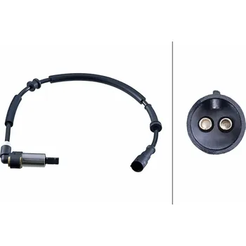 Přislušenství brzdového systému Snímač, počet otáček kol HELLA 6PU 358 252-721