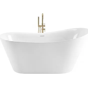 Vana Volně stojící akrylátová vana REA LUSSO SLIM 170x74 cm, bílá