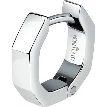 Náušnice Kruhová ocelová single náušnice Motown SALS72 Morellato