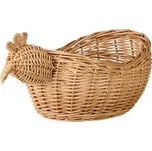 Košík z proutí ve tvaru slepičky Ib Laursen