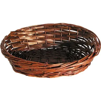 chlebník Miska oválná hnědá P1019/H
