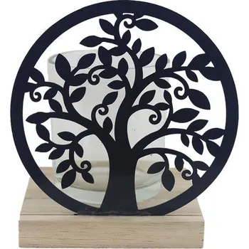 Svícen Dekorační svícen strom života K4048