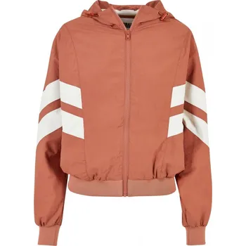 Dámská větrovka Ladies Crinkle Batwing Jacket - terracotta/whitesand XXL