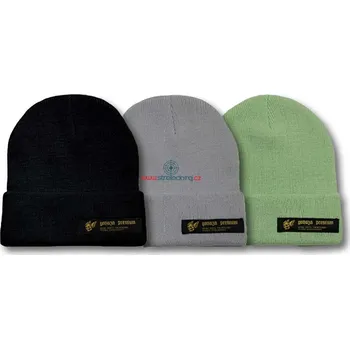 Čepice čepice zimní pletená 3779 - zelená mátová