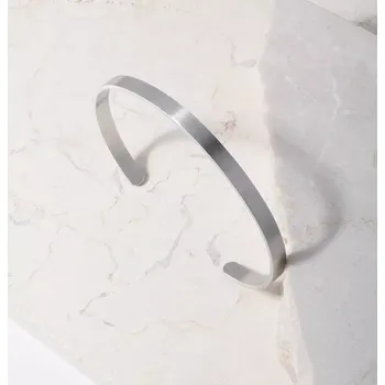 Náramek BEYOU Cuff ocelový