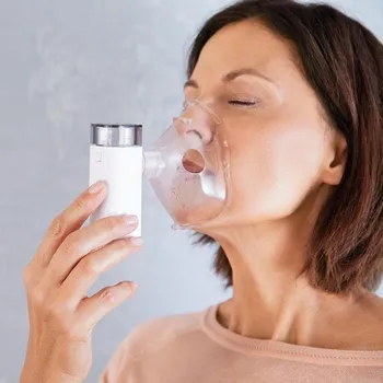 Přenosný USB inhalátor s nebulizační funkcí
