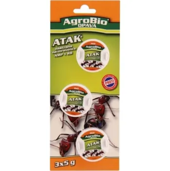 Přípravek proti hmyzu Expirace ATAK nástraha na mravence AMP - 3ks x 5g