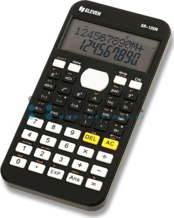 Kalkulačka Eleven SR-135N, černá
