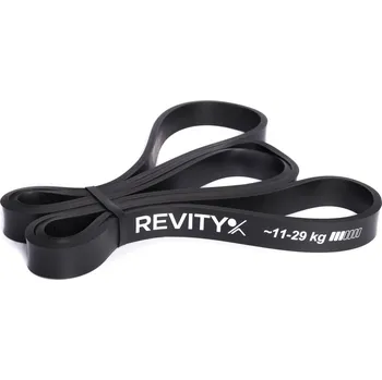 REVITY Posilovací odporová guma na cvičení REVITY Power Band 11-29 kg KAŠTANOVÁ|ZELENÁ