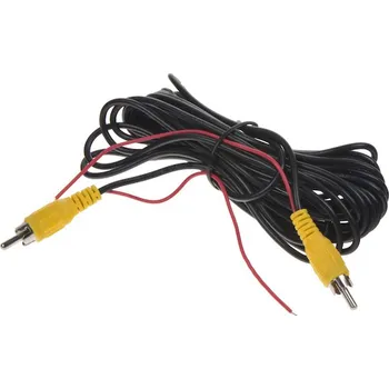 Auto elektroinstalace CINCH video kabel, 5m s napájením, 80347A
