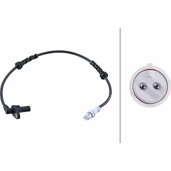 Přislušenství brzdového systému Snímač, počet otáček kol HELLA 6PU 358 252-841