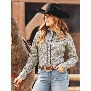 Vybavení pro jezdce dámská westernová košile Willow Velikost: L