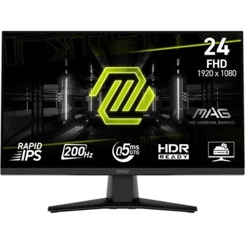 Monitor MSI MAG 242F gaming monitor 23,8[34] Rapid IPS/FHD/200Hz/0,5ms/HDMI/DP/černá + Doprava ZDARMA