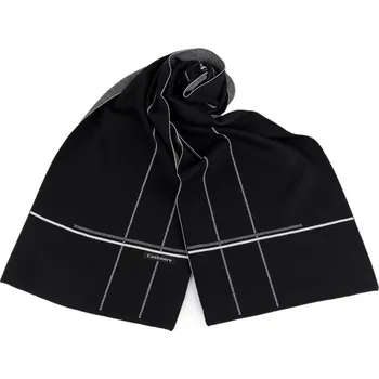 Šála Pánská šála 30x170 cm, střední, 31 černá