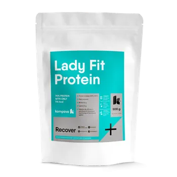 Protein Kompava Lady Fit Protein, vanilka-smetana, 500g