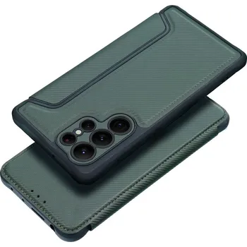 Náhradní díl pro mobilní telefon Kryt Razor Book Samsung Galaxy A37 5G Dark Green