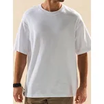 Sinsay - Tričko s krátkým rukávem - bílá - 7348F-00X - 7348F-00X-XS