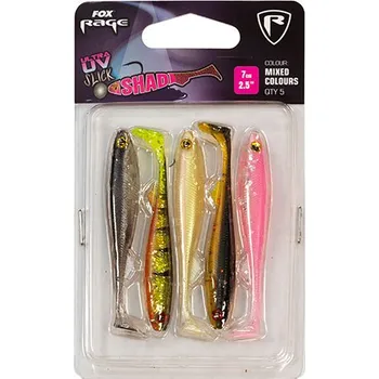 Fox Rage Gumová Nástraha Ultra UV Mixed Colour Packs Critters 3ks velikost: 7cm