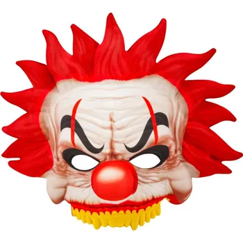 Karnevalová maska Látková maska hororový klaun