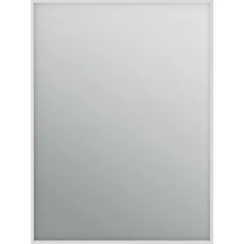 Zrcadlo Zrcadlo Lavedo Simple Square White 70×60 / 80×60 – bílý hliníkový rám | Lavedo by Aplomo Rozměr: 80cm, ALUMSMSQ-80-WHI