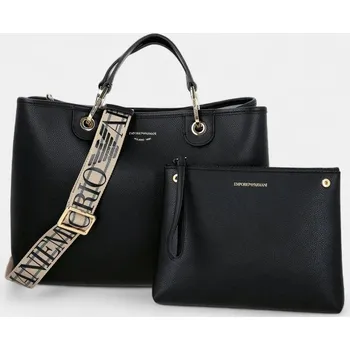 Kabelka Černá kabelka Emporio Armani MyEA Tote - Barva Černá, Materiál Imitace Kůže 56586 Y3D165
