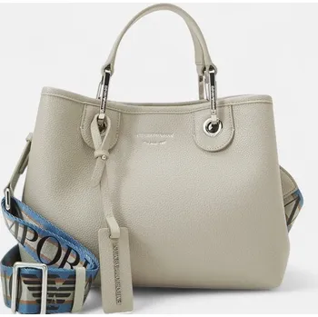 Kabelka Béžová kabelka Emporio Armani MyEA Small Shopper - Barva Béžová, Materiál Imitace Kůže 56584 Y3D166