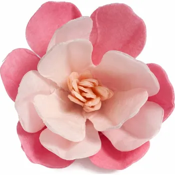 Magnolie z jedlého papíru – růžově stínovaná (1 ks, Ø 9 cm)