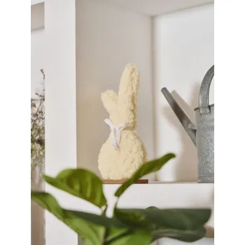 Velikonoční dekorace Sinsay - Stojící velikonoční dekorace ve tvaru zajíce - žlutá - 812IH-10X - 812IH-10X-ONE