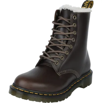 Dámské kozačky Boty z Dr. Martens - 1460 Pascal Serena - Dark Khaki Orleans - Ženy - hnědá