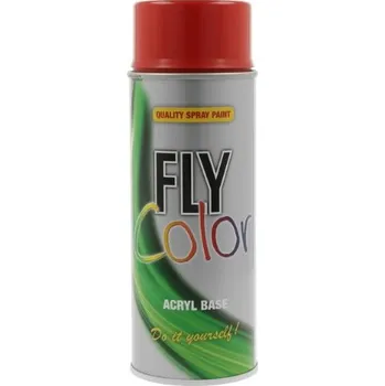 Barva ve spreji FLY COLOR karmínová červená 3002 400ml