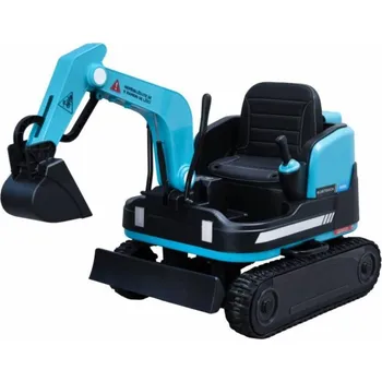 Dětské elektrovozidlo Bluetouch bagr černý/modrý
