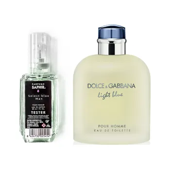Pánský parfém Dolce & Gabbana Light Blue Man - SAPHIR - Select Blue Man (30 ml), inspirace, vůně pro pány