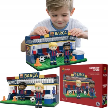 ostatní stavebnice Stavebnice Lavička náhradníků FC Barcelona Neko Stavebnice 186 dílů