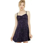 pyžamo dámské (noční košilka) KILLSTAR - Midnight Moth - Black/Purple - S