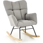 Houpací křeslo VASCO - šedé