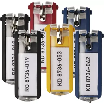 Klíčenka - závěsná - Mix 6 ks