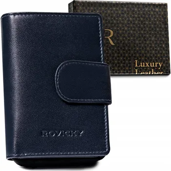 Peněženka Rovicky dámská peněženka z pravé kůže, modrá