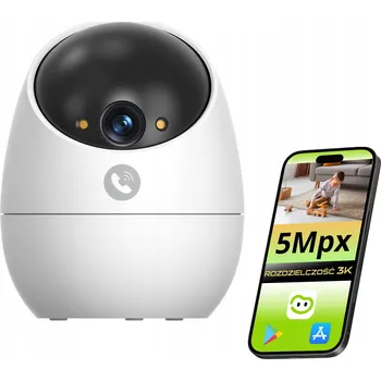 IP kamera WIFI KAMERA DO DOMU, OTOČNÁ VNITŘNÍ WIFI KAMERA CHŮVIČKA 3K 5Mp BEANSVIEW