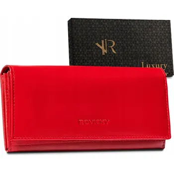 Peněženka Rovicky dámská peněženka z pravé kůže červená