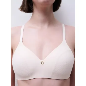 Souprava dámského spodního prádla Podprsenka vyztužená bez kostic CHANTELLE (916Q9-30), Velikost 85E, Barva světle tělová