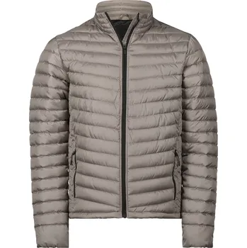 Pánský kabát Tee Jays Větruvzdorná a vodoodpudivá bunda Zepelin s podšívkou Barva: Driftwood, Velikost: XL TJ9630