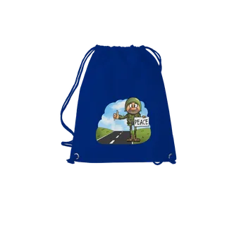 Sportovní vak Bastard Peace vak Royal Blue Mal
