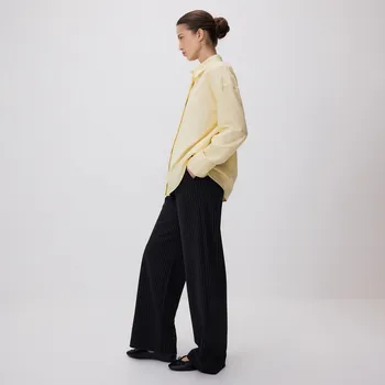 Dámské kalhoty Reserved - Kalhoty s&nbsp;příměsí viskózy - tmavě šedá - 903HS-90X - 903HS-90X-XL