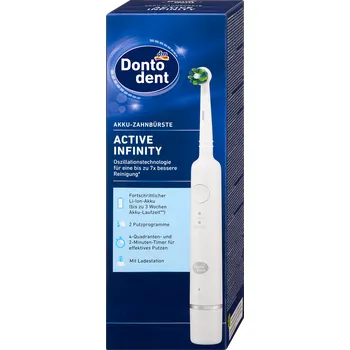 Elektrický zubní kartáček Dontodent elektrický zubní katáček Active Infinity